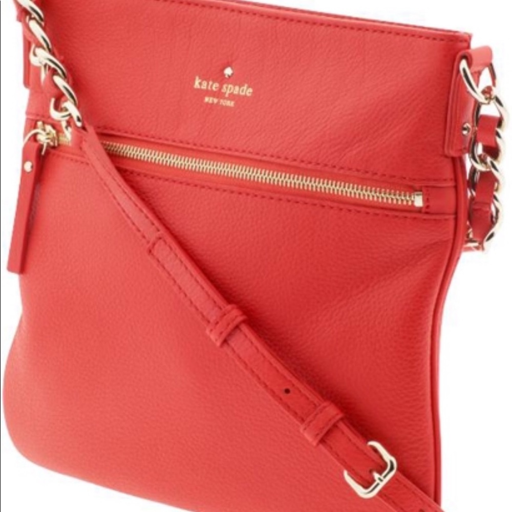 Coral crossbody bag